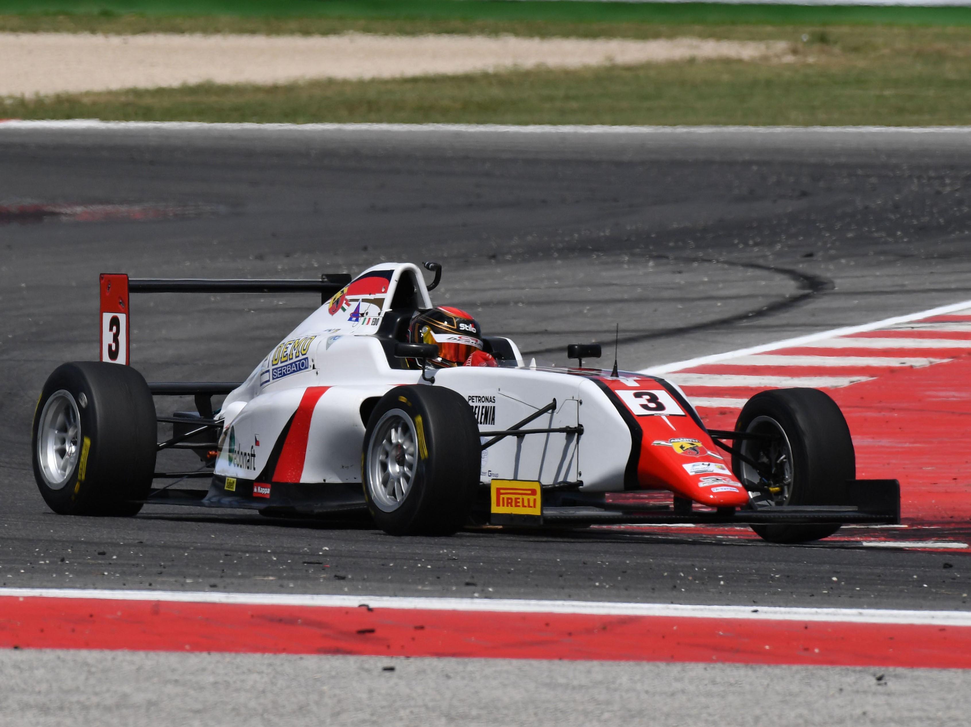 Good recovery for Morricone at Misano F4